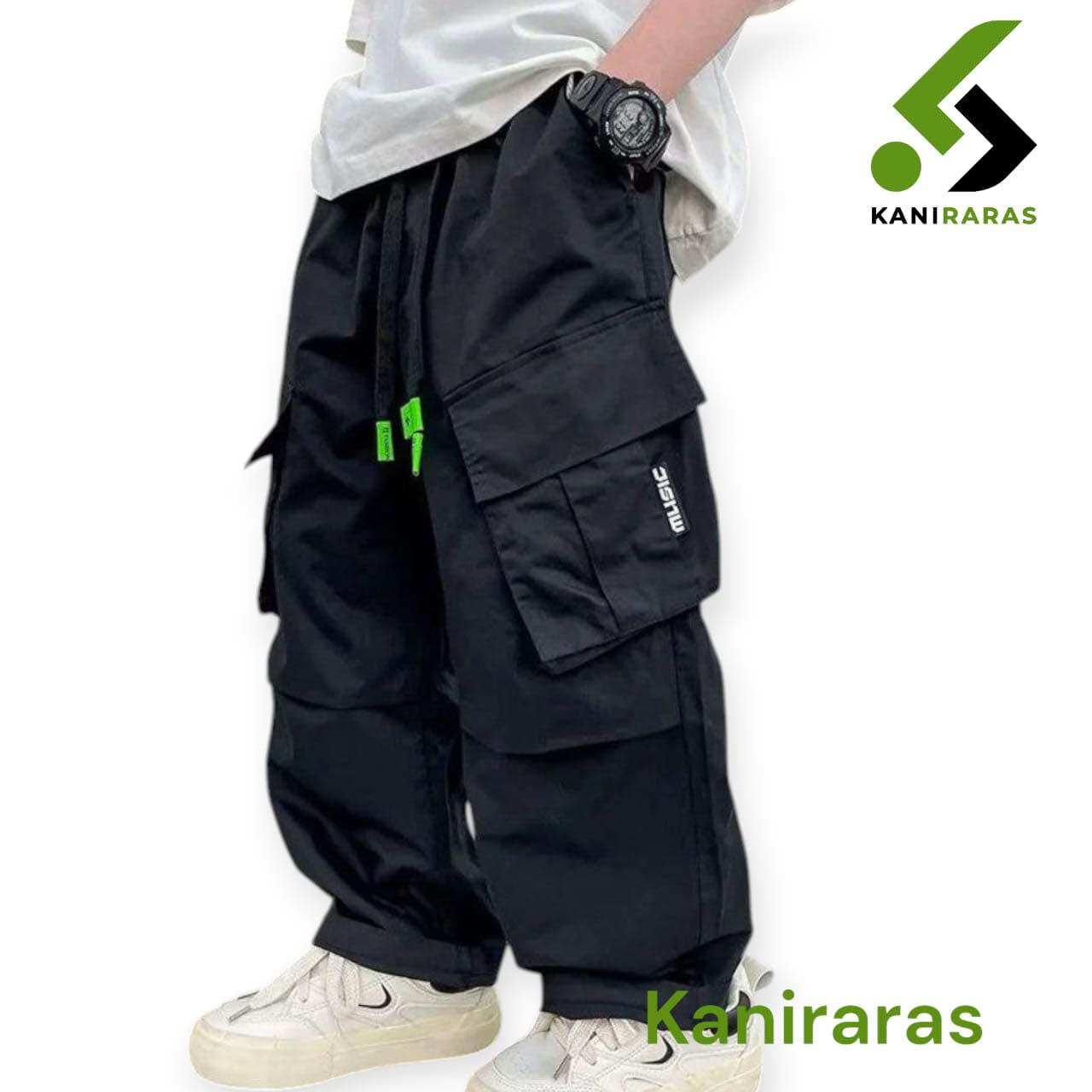 Celana cargo anak laki laki skena usia 7-12 tahun fashion import terbaru adem