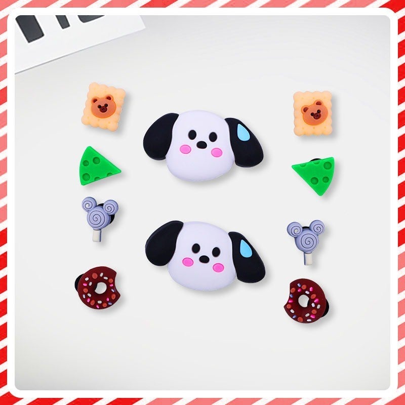 FGMM Sandal DIY Aksesoris Sandal Lucu Boneka Kartun/Bunga/Beruang/Permata Sandal 3D Accessories