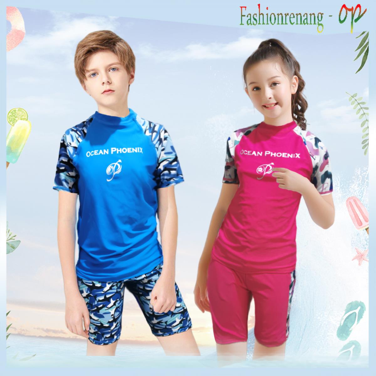 L8501 Baju renang anak/Baju renang anak cowok/Baju renang anak cewek/Baju renang import