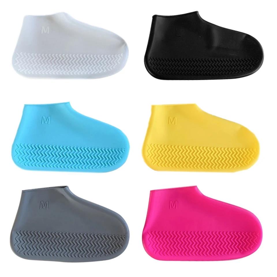 Senta - Cover Sepatu Karet Silicone Anti Air Sarung Pelindung Waterproof Silikon Shoes Boots Sendal Kaki Sepasang