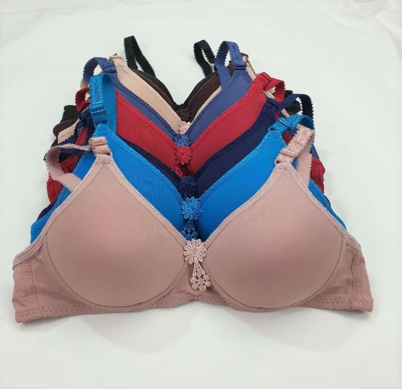 PAKET 6 PCS BH WANITA / BRA TANPA KAWAT / PAKAIAN DALAM WANITA / BRA TANPA BUSA / SPORT BRA WANITA