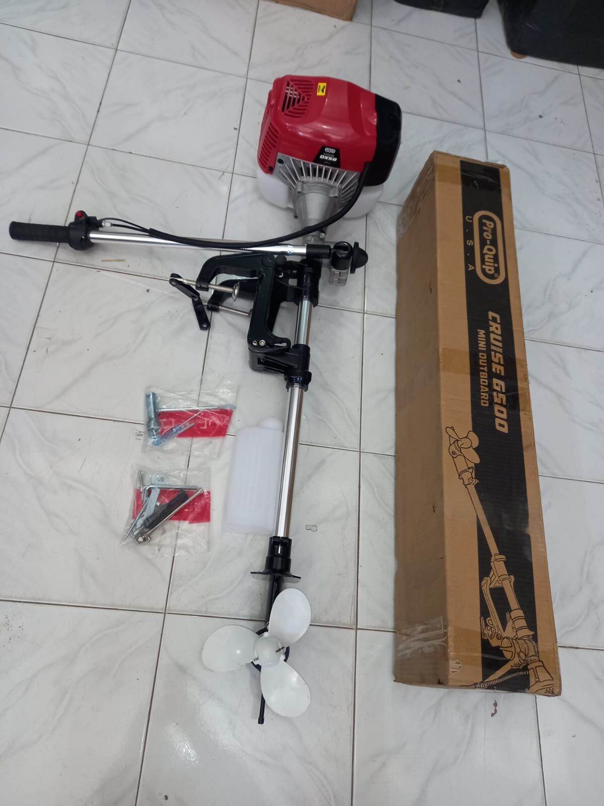 Mesin tempel kapal perahu PRO-QUIP OUTBOARD CRUISE 6500//Mesin perahu kapal 2tak PRO-QUIP