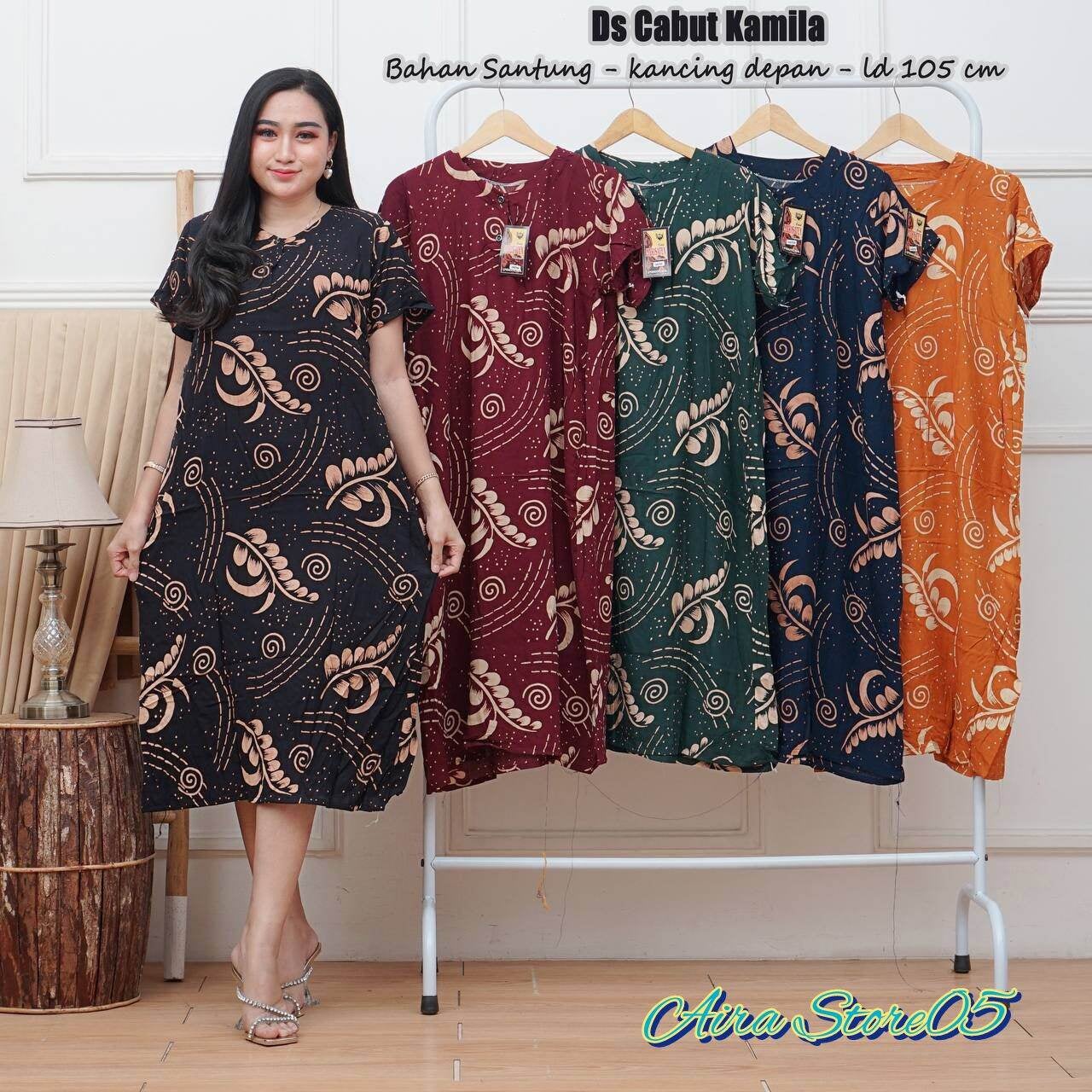 daster panjang busui baju wanita hamil dan menyusui daster lengan panjang longdres love full