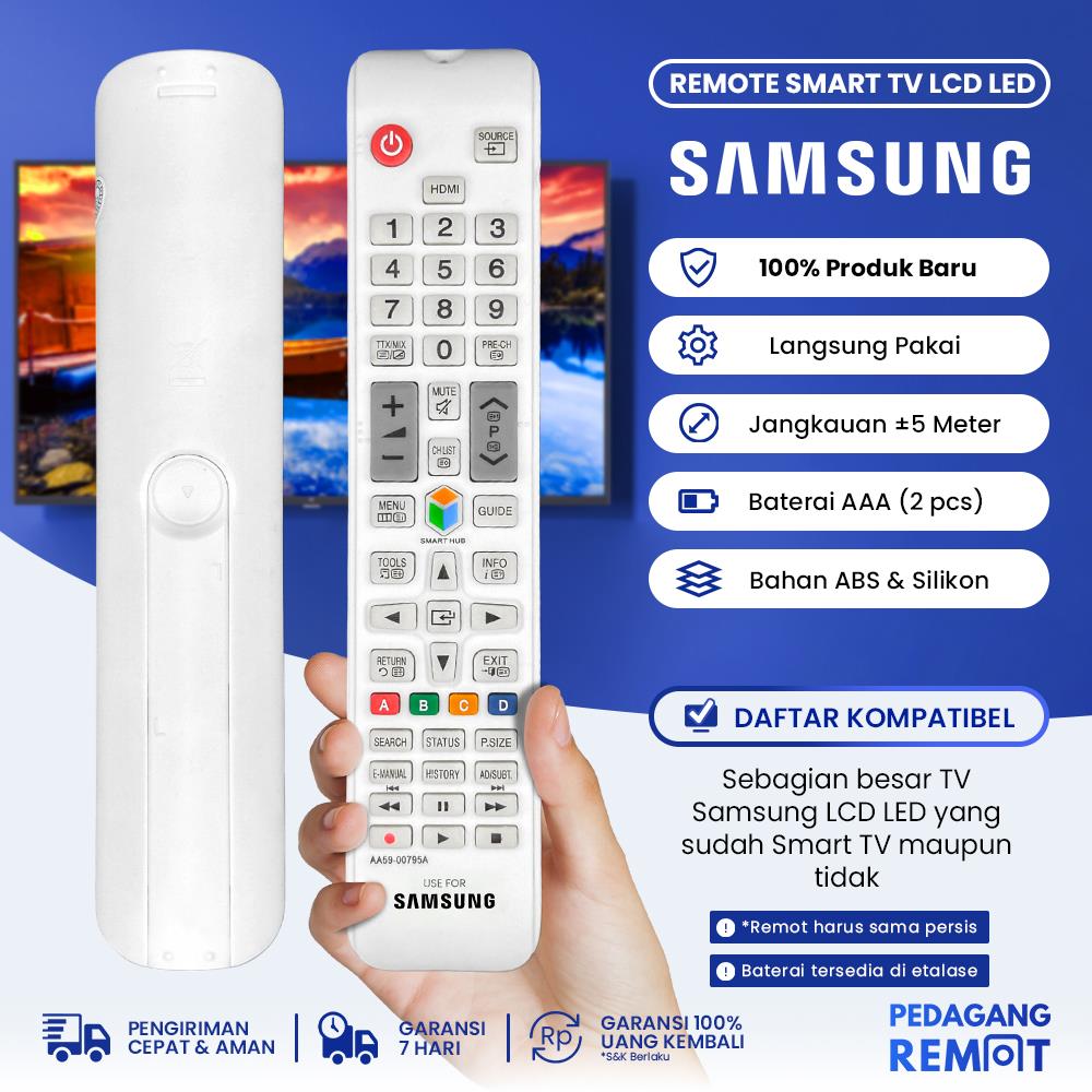 Remot Remote TV Samsung Smart TV LCD LED