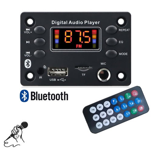 Modul MP3 Player Bluetooth MP3 Audio Decoder Board Bisa Karaoke 12 Volt