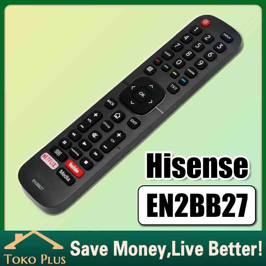 Hisense Remote TV Smart TV Youtube Prime Video EN2BS27H Universal
