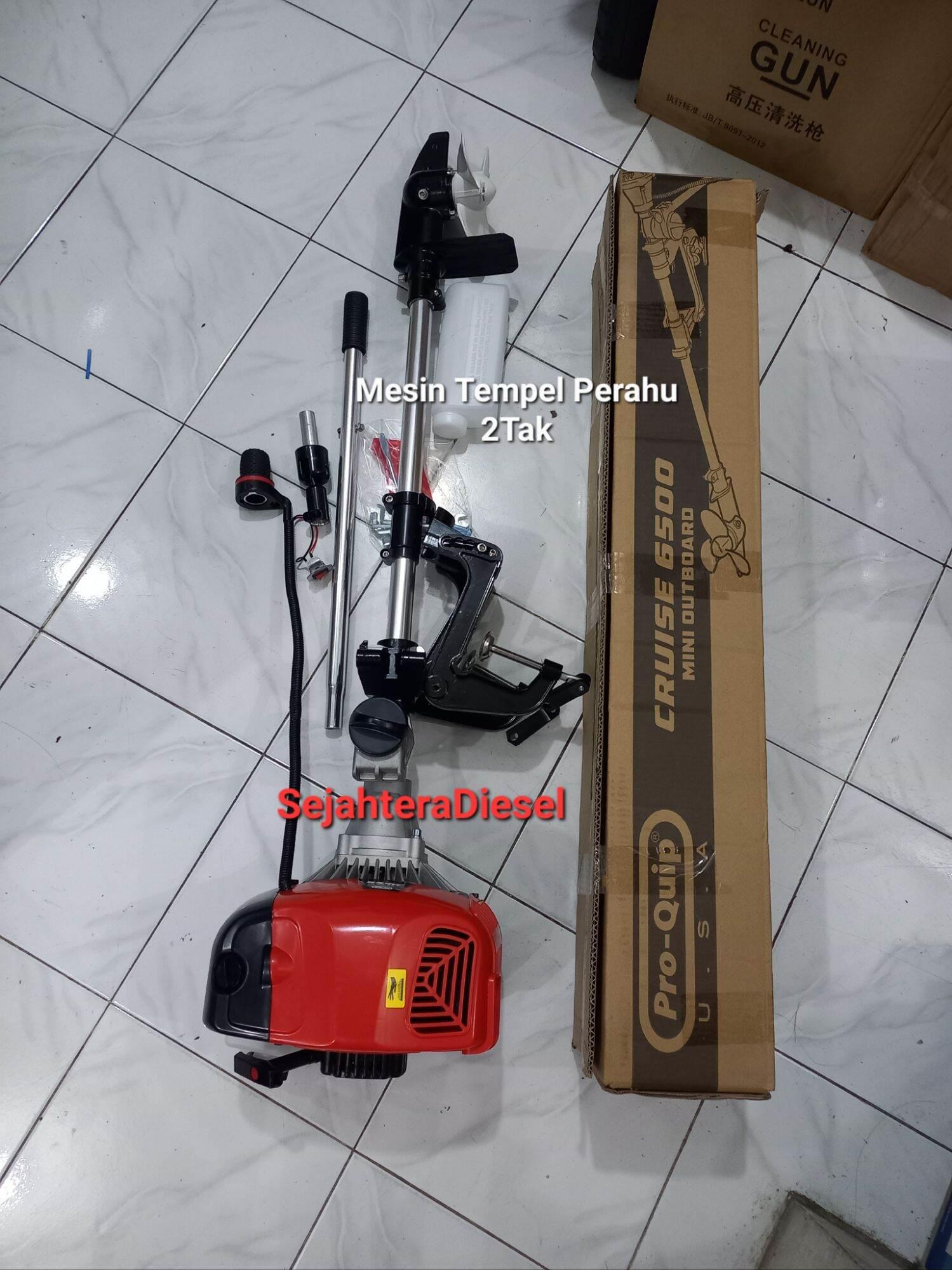 Mesin Tempel Perahu kapal CRUISE 6500 MINI OUTBOARD PRO-QUIP