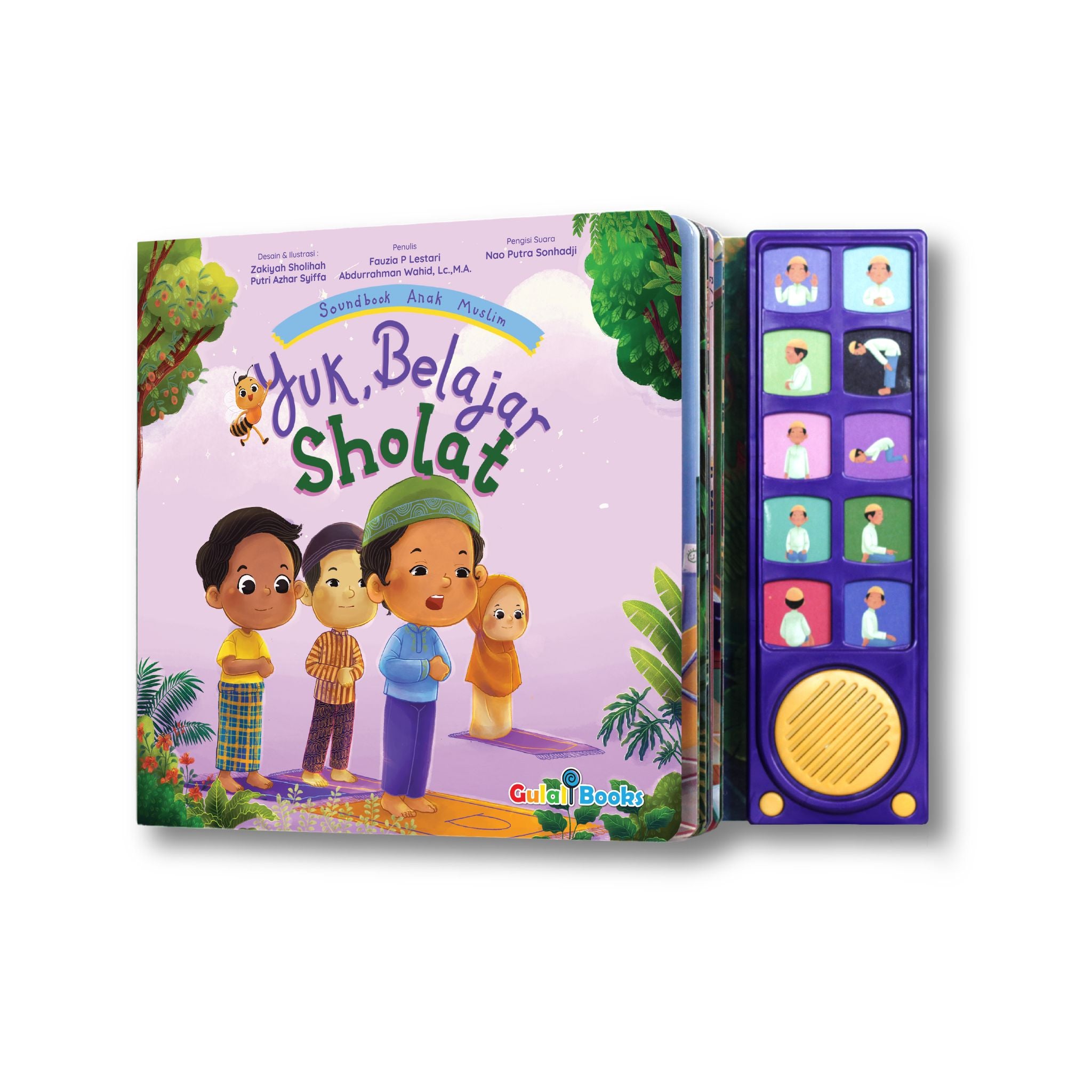 Gulalibooks Soundbook Anak Yuk Belajar Sholat Boardbook Buku Bersuara