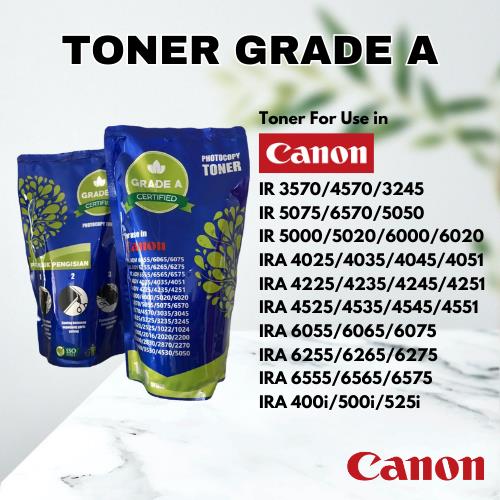 TONER GRADE A - Toner / Tinta Fotocopy Canon Original 1000G
