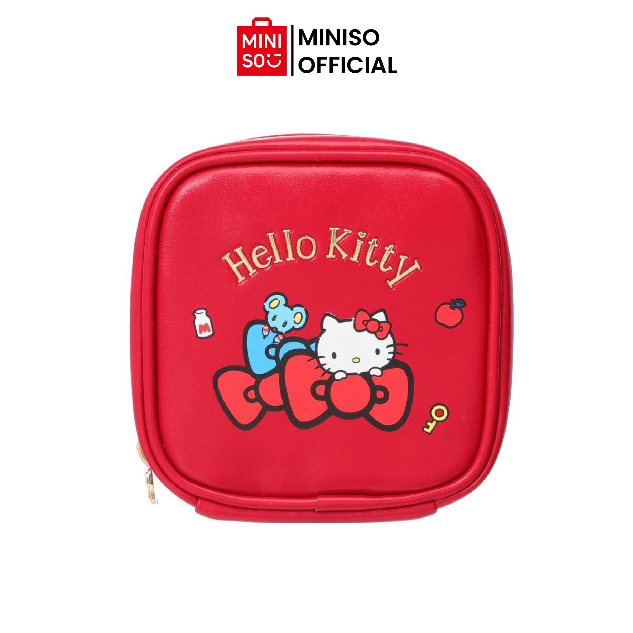 MINISO X Hello Kitty Classic Series Multifunctional Coin Purse Dompet Koin Multifungsi Lucu Karakter Hello Kitty