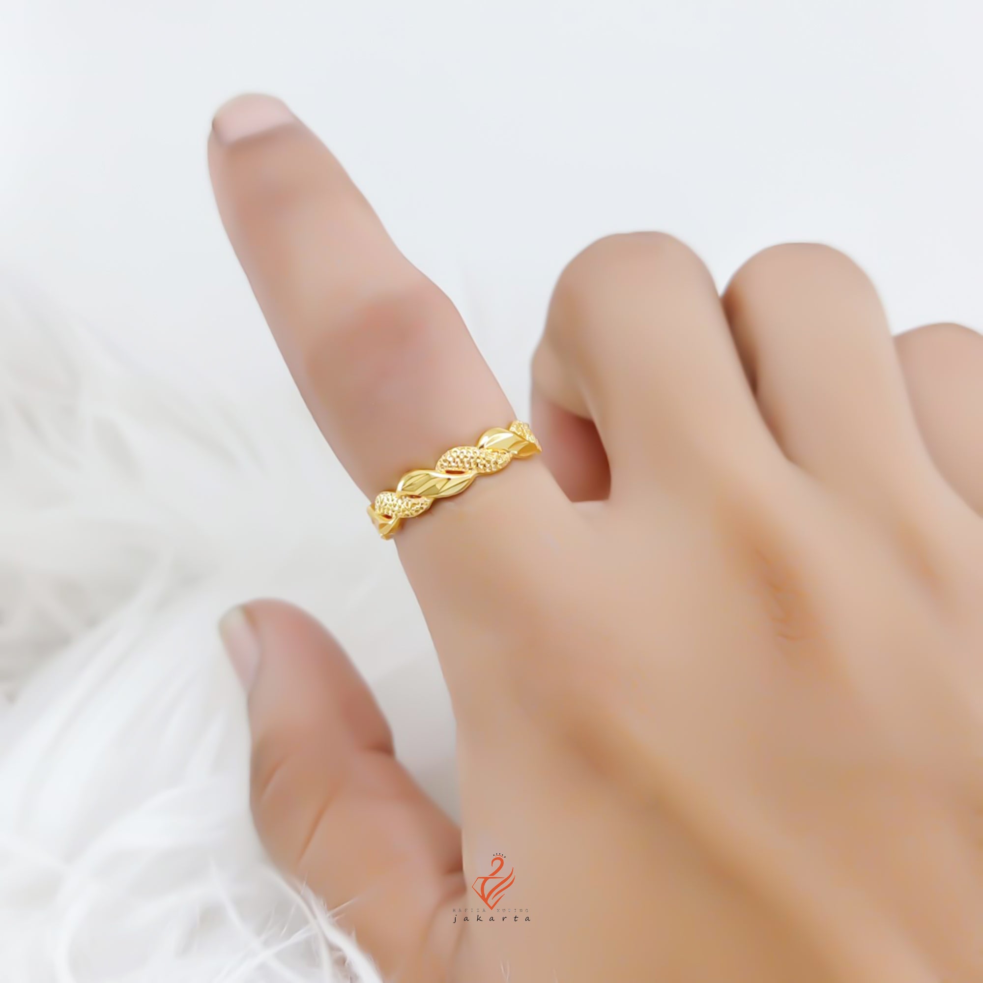 Cincin Xuping Dubai Lapis Emas 24K