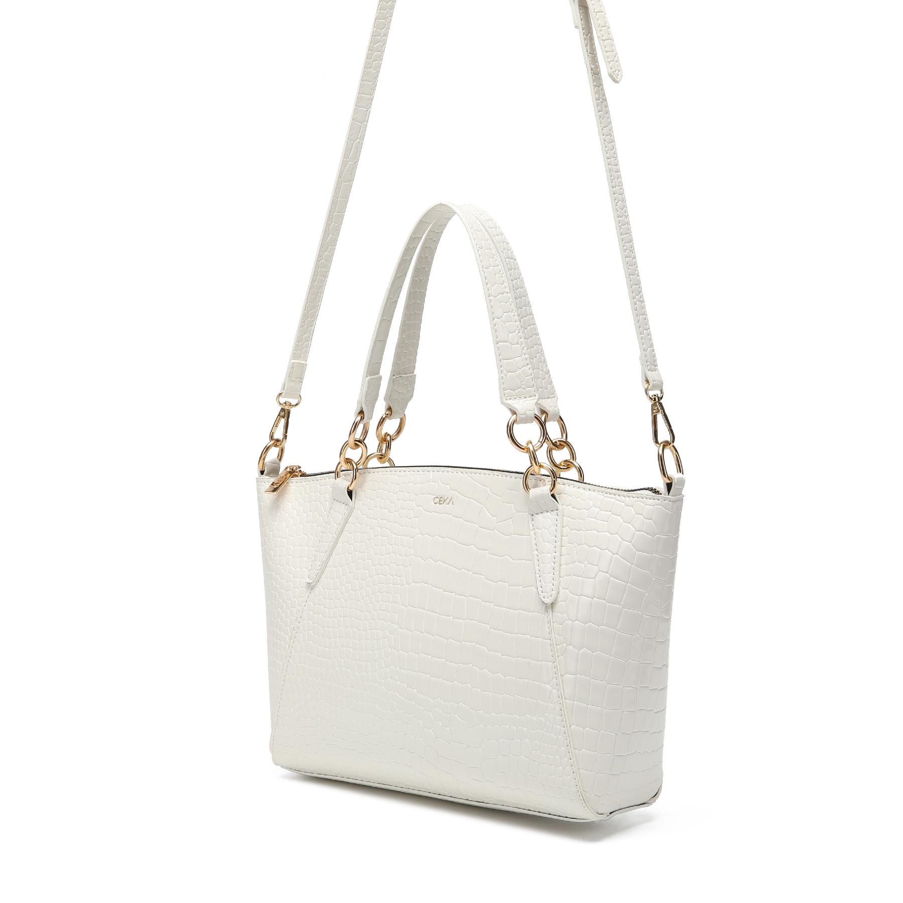 [SPECIAL PRICE] CEKA Tas Selempang Wanita Croco Hand Bag Shoulder Terbaru Kekinian Kerja Kantor Original Branded - Zoe Bag