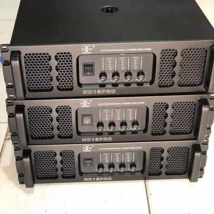 PROMO- POWER RDW ND 15 PRO 4 CHANNEL GEN 2 ND15PRO-SparepartVin