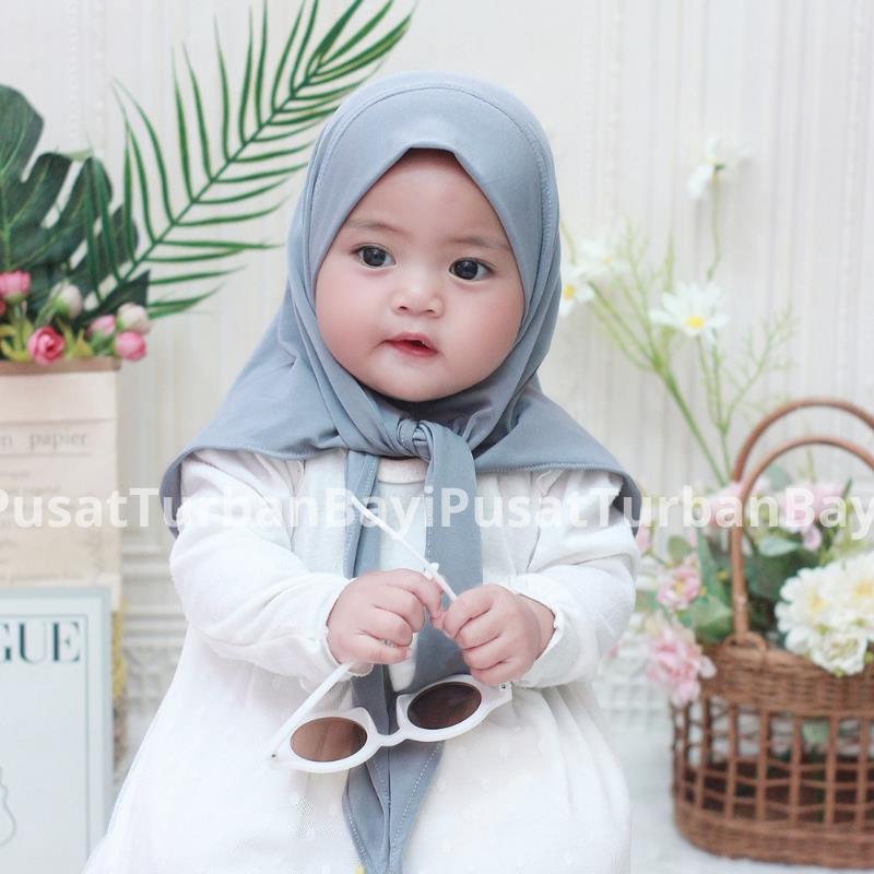 Kerudung Bayi / Hijab Bayi Bilqis / Jilbab Bayi Perempuan 0-4 tahun