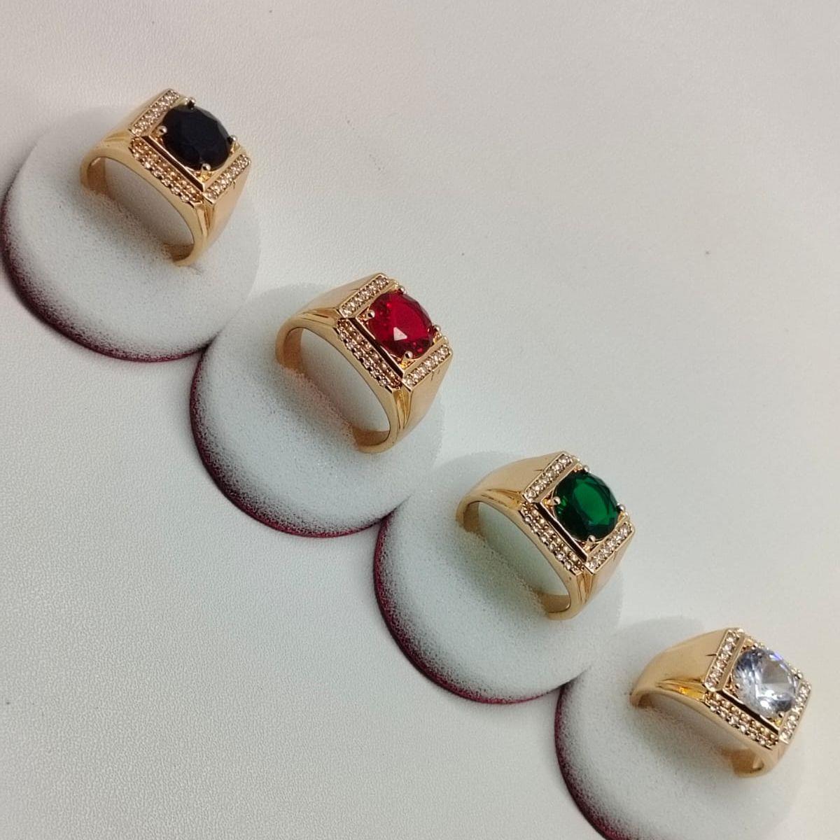 CINCIN VIRAL CINCIN MODEL BATU PERMATA PRIA TERLARIS TERMURAH CINCIN PRIA WANITA PERMATA EMPAT WARNA