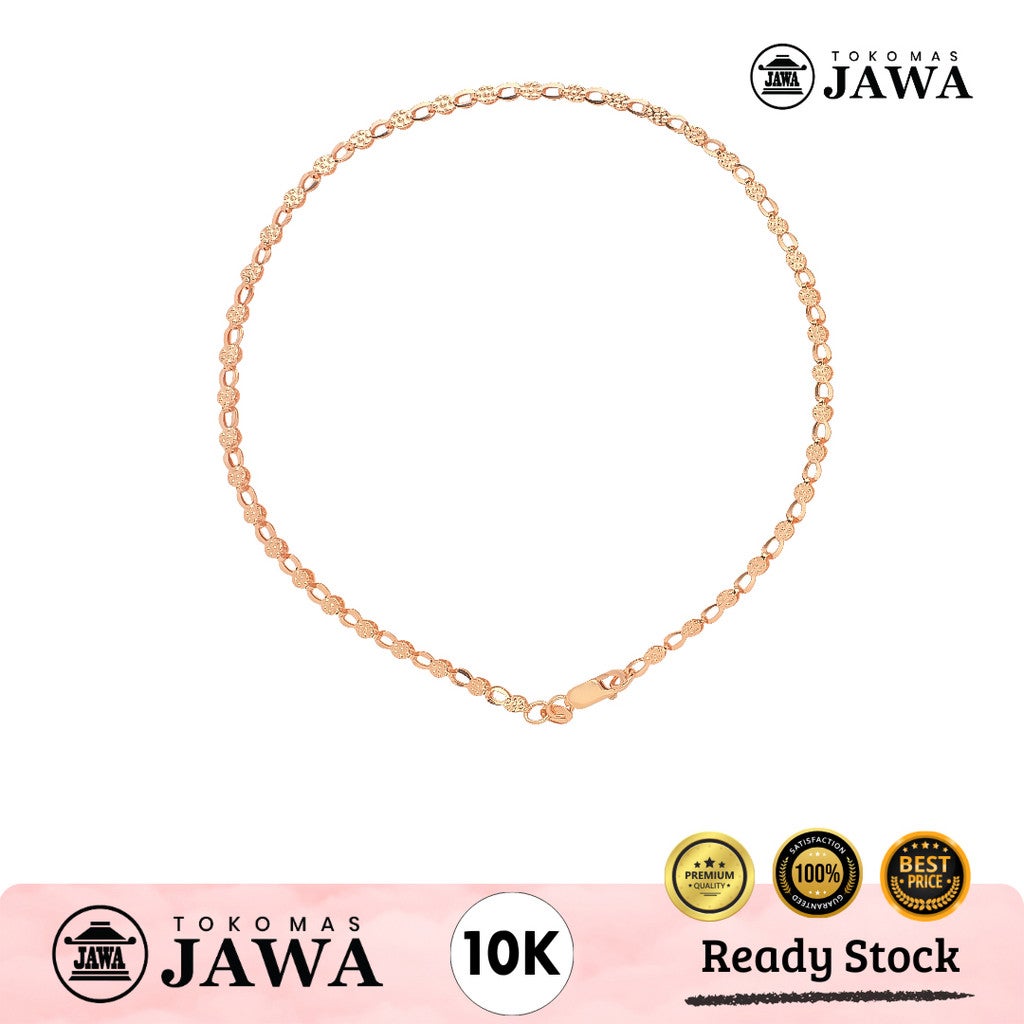 Gelang Bracelet Emas Flora Collection Kadar 10 Karat Toko Mas Jawa
