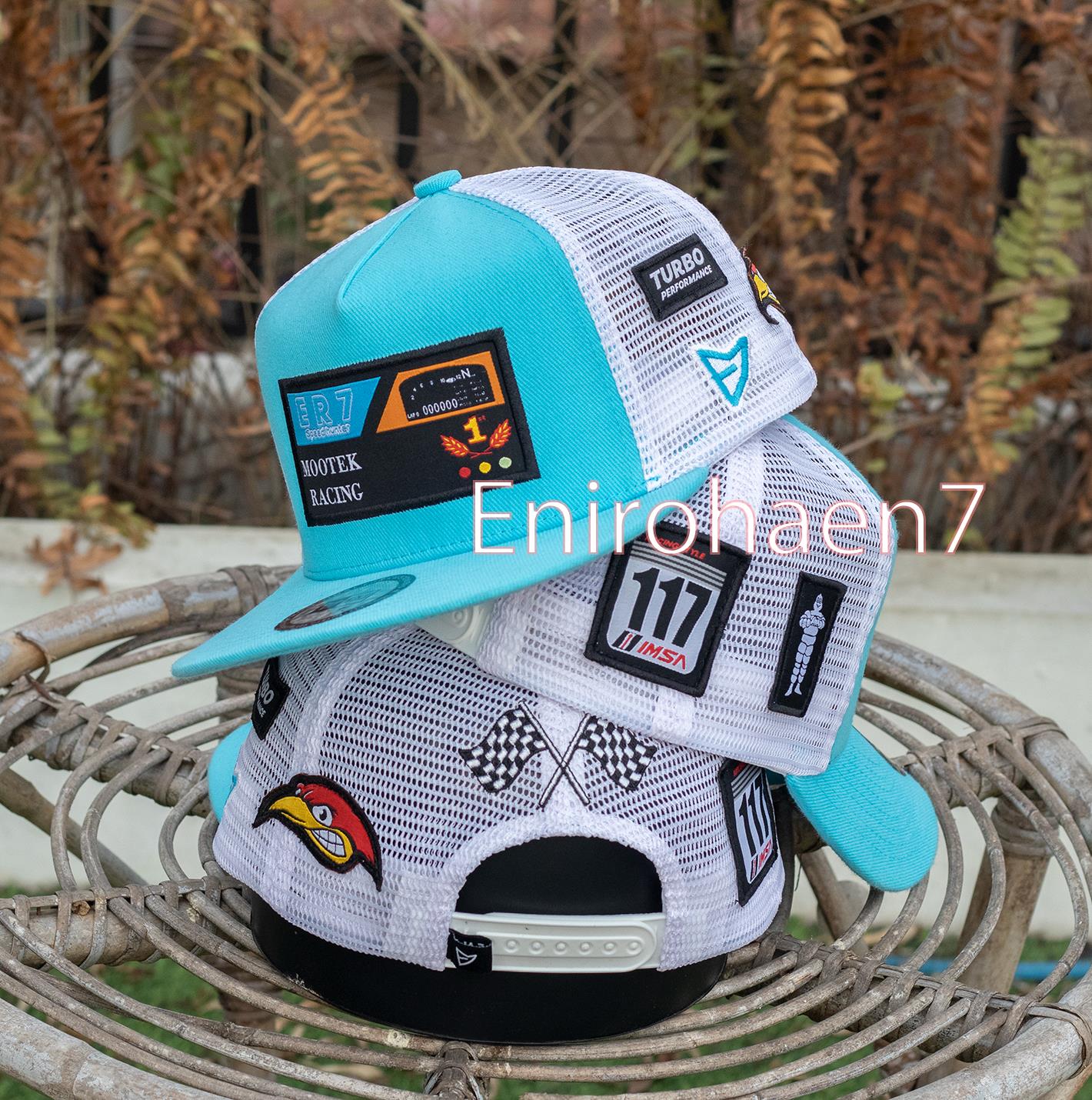 Topi racing E7 Topi Pembalap E7 Topi logo E7 BASEBALL
