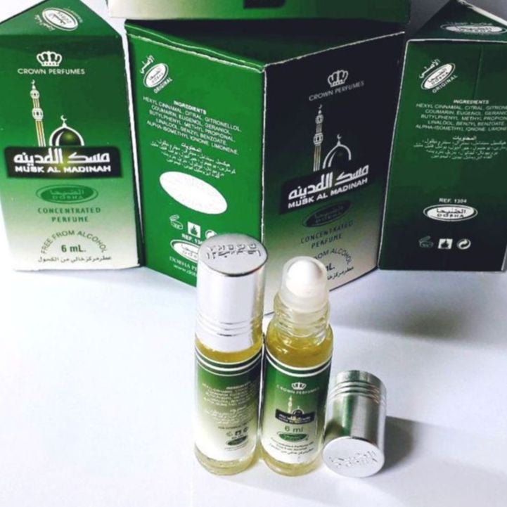 Parfum Dobha MUSK AL MADINAH Roll On 6ml Perbox isi 6 Pcs