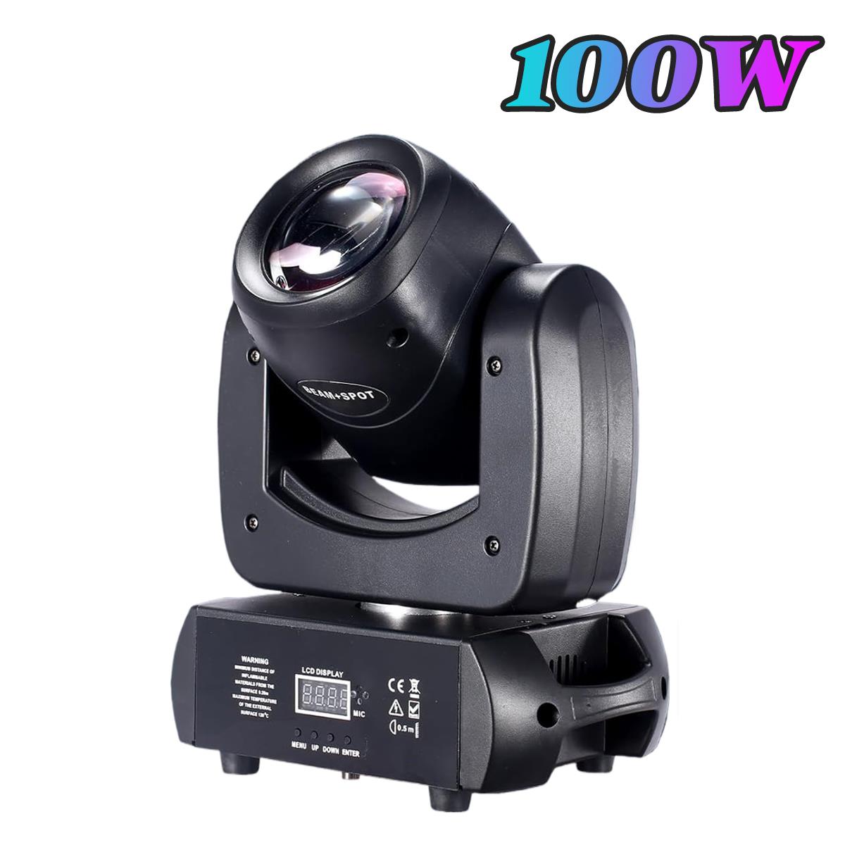 Moving Head Beam Light Disco Night Club Dancing Bar Paket Beam Stage Lighting Lampu Panggung Sorot Putar Beam RGBW 8+12 Prisma