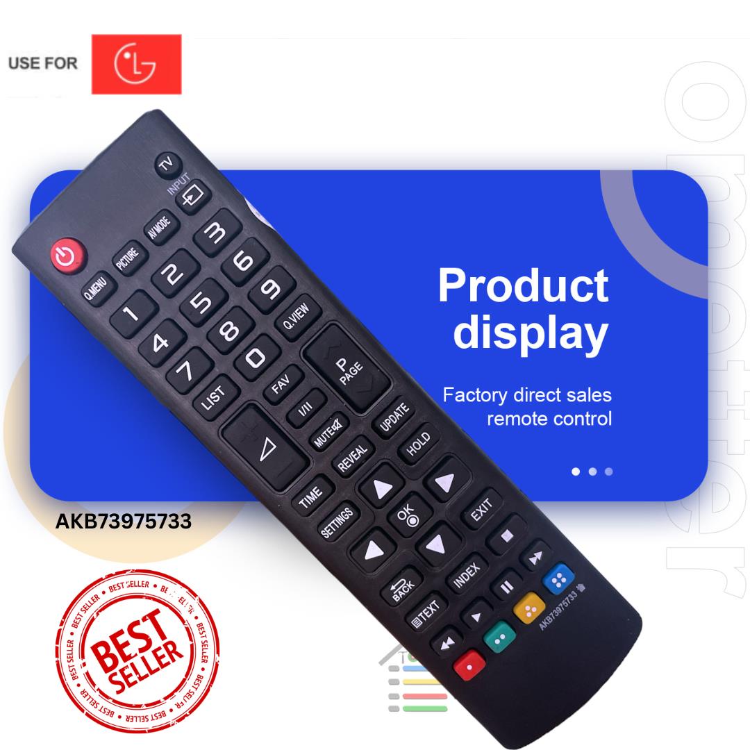 REMOTE TV LG DIGITAL LCD LED HITAM TIPE AKB73975733