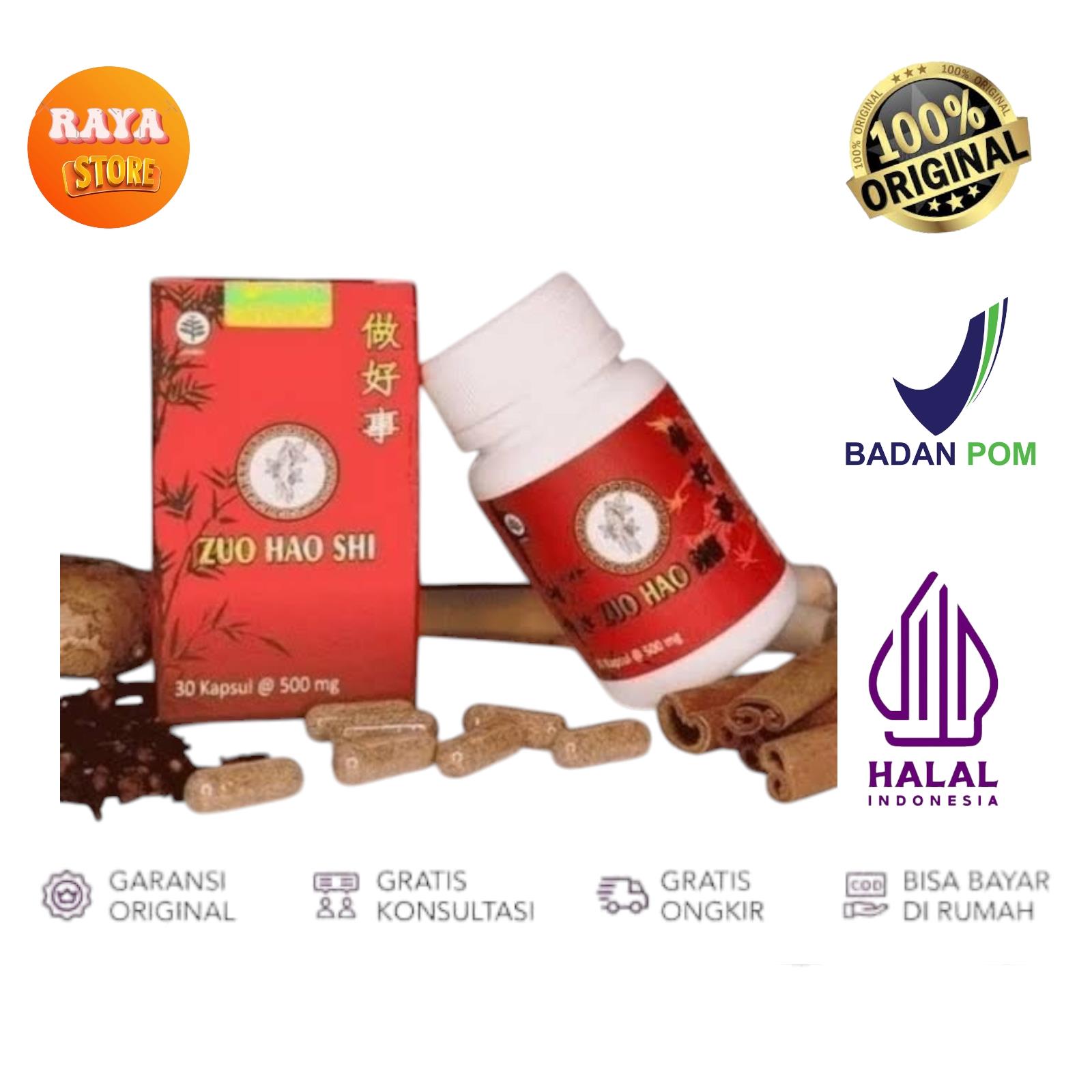 Promo Terbaik ZUO HAO SHI KAPSUL CINA - OBAT HERBAL ATASINYERI SENDI TULANG
