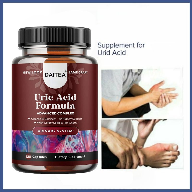 Vitamin Ginjal Asam Urat - Meredakan nyeri sendi Antioksidan Menyangga tulang