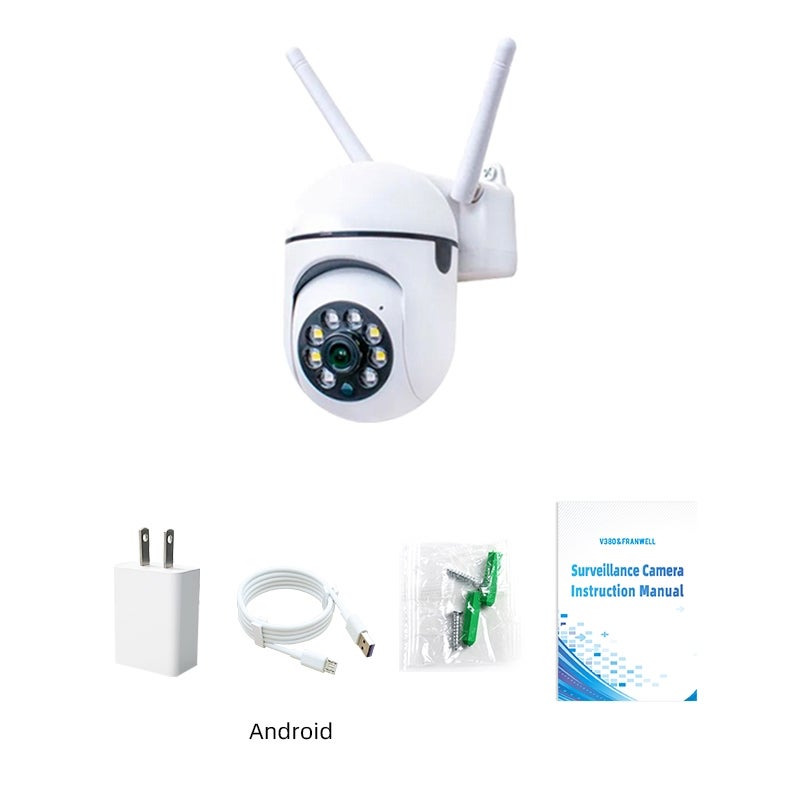 V380 PRO Kamera CCTV Luar Ruangan Tahan Air Kamera IP nirkabel Audio Dua Arah Penglihatan Malam