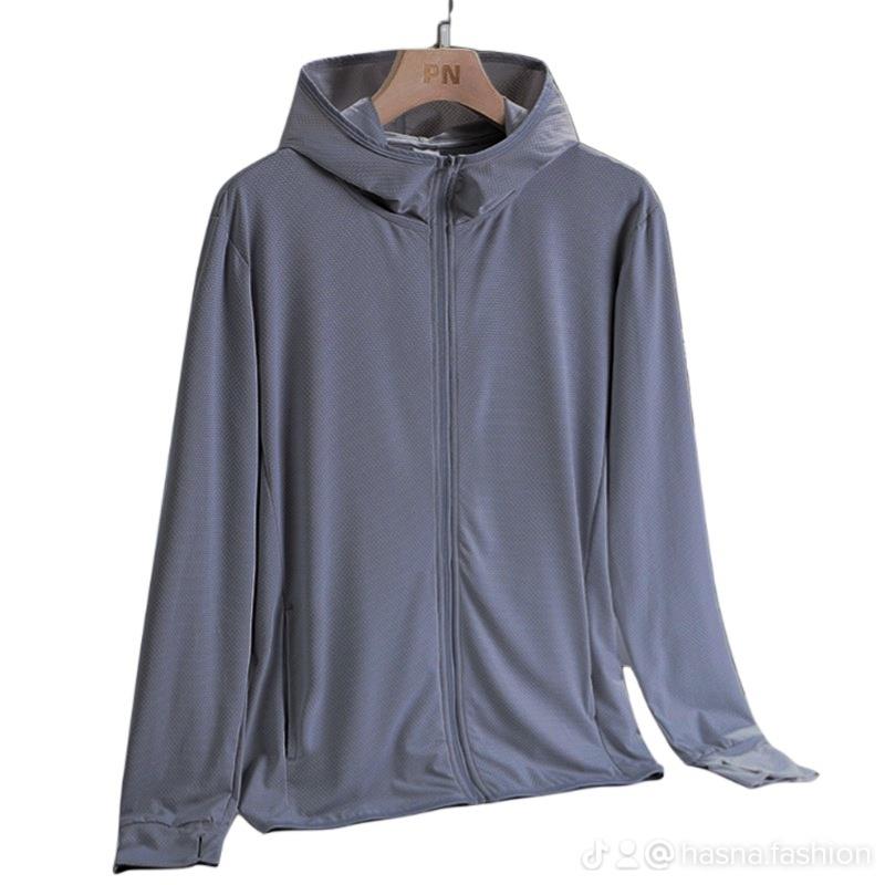 Jaket Olahraga Anti UV Wanita Baju Olahraga UPF50+ Breathable Outdoor Cepat Kering