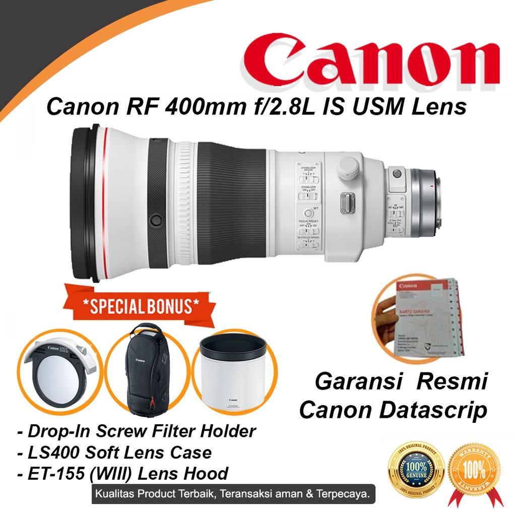Lensa Canon RF 400mm f2.8L IS USM Lens Original Fullframe