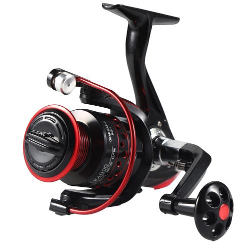 (Redy stok ) Reel Pancing Full Besi He Series Original Bahan Metal 12 Bearing 1000 2000 3000 4000 6000 Reel Spinning Max Drag 10kg 5.2 :1 Gear Ratio Fishing Reel