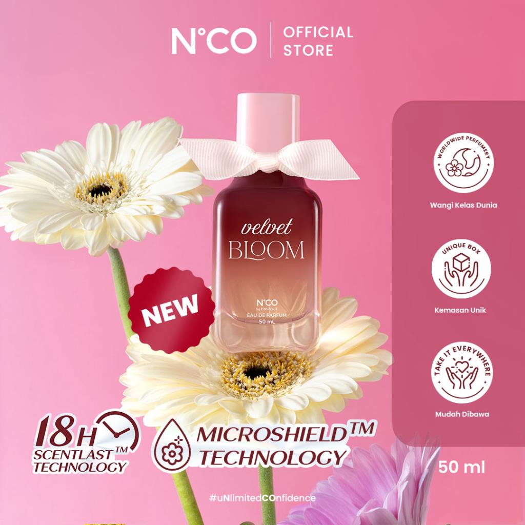 NCO Velvet Bloom EDP - Eau De Perfume Parfum Wanita Wangi Tahan Lama 50ml