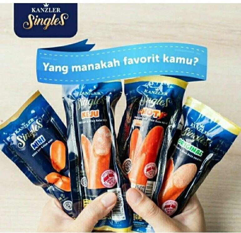 sosis kanzler singles 1box isi 12