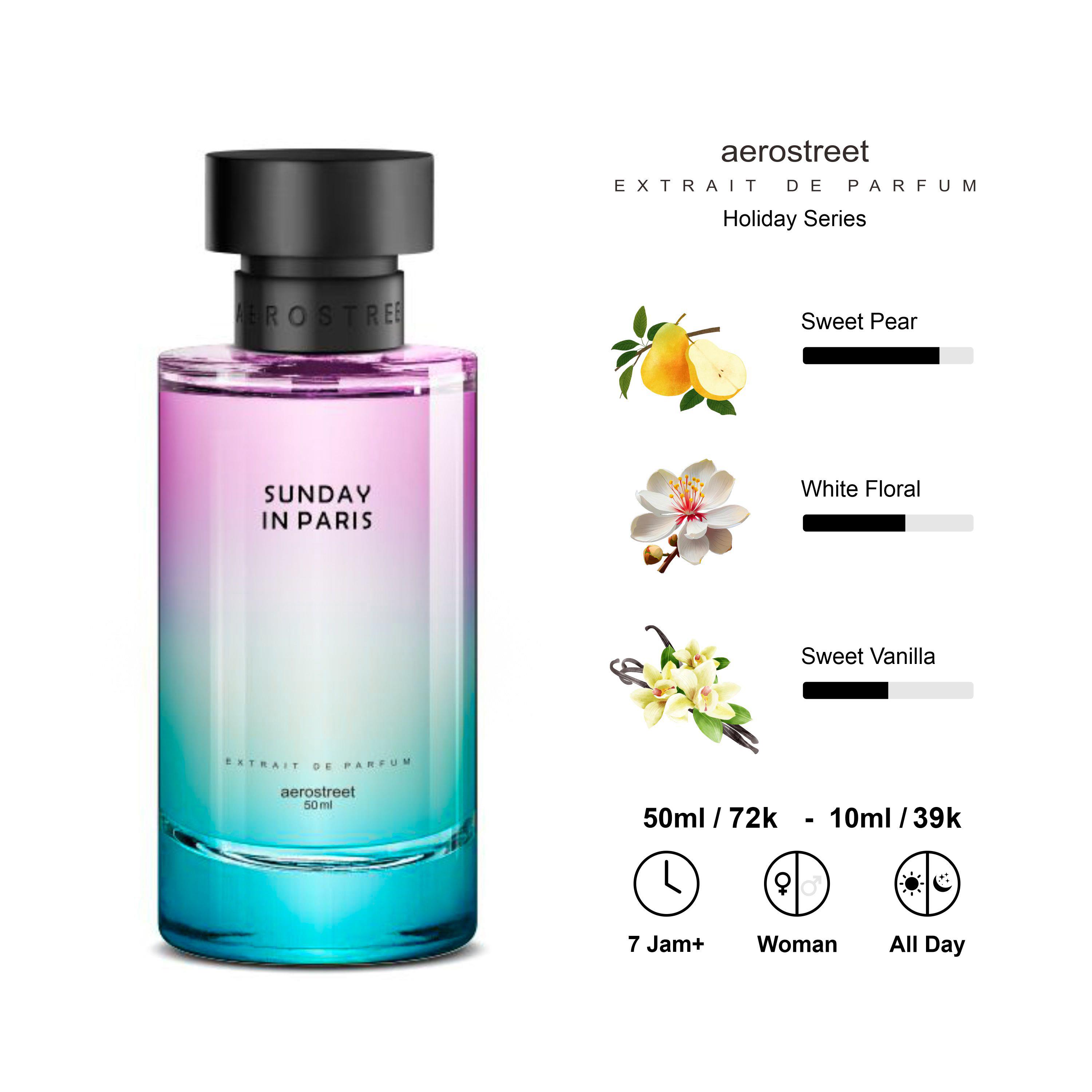 Aerostreet Parfum Holiday Sunday In Paris - Extrait De Parfum PF004