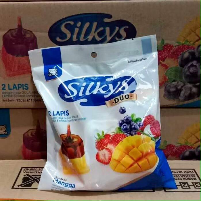 Pudding Silky 2 Lapis Puding Jelly