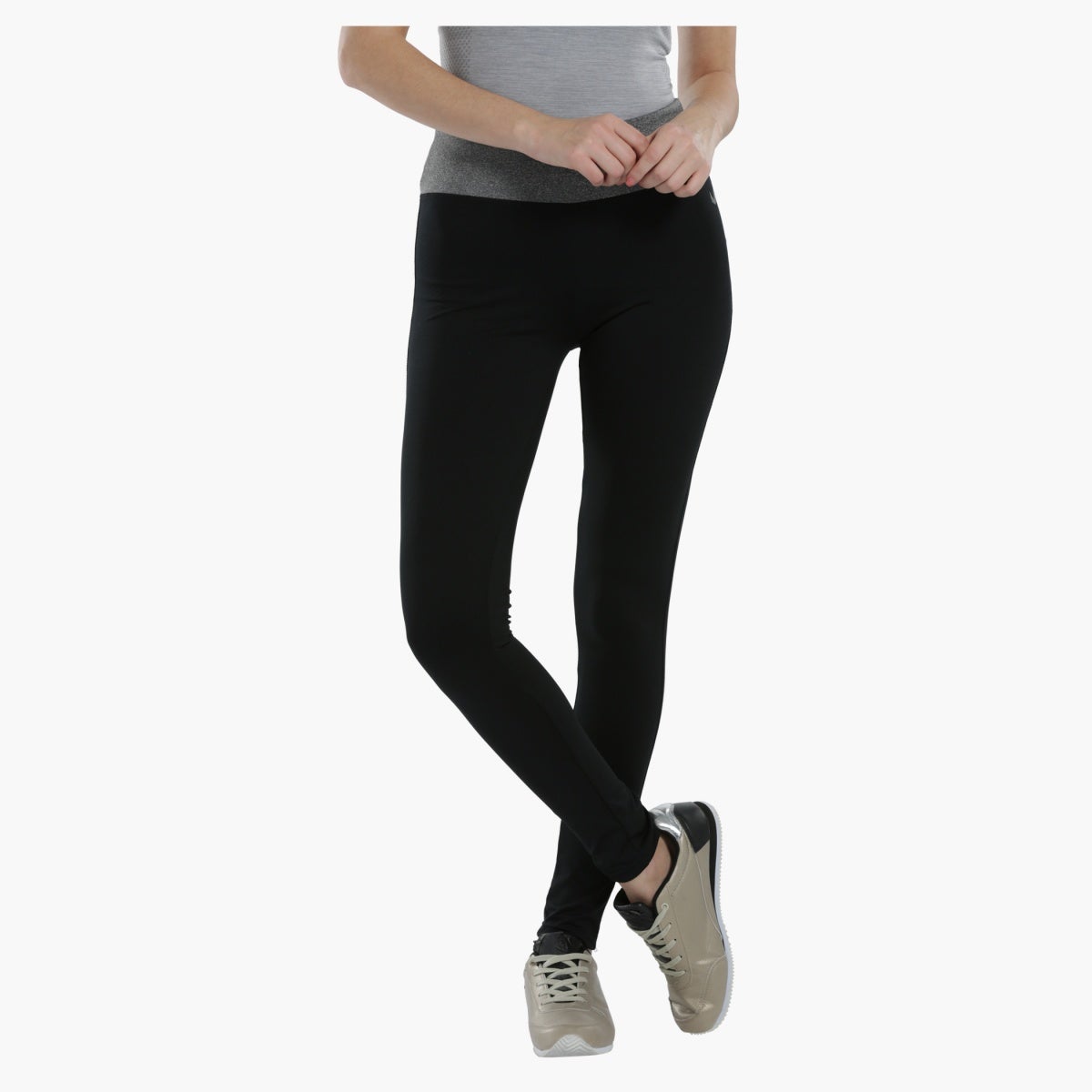 Max Fashions Quick Dry Full Length Jogpants with Contrast Waistband