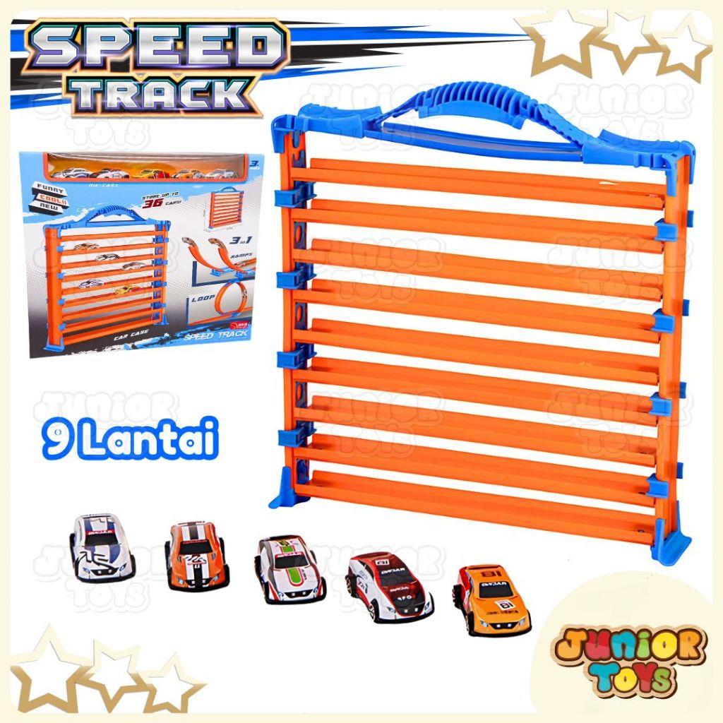 Mainan Track Jalur Speed Track Car Bisa Untuk Mobil Hotwheels Mainan Anak Laki Toys