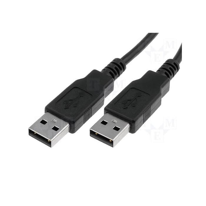 Kabel Extension USB 2.0 Male To Male 15M Hitam Extention USB M/M