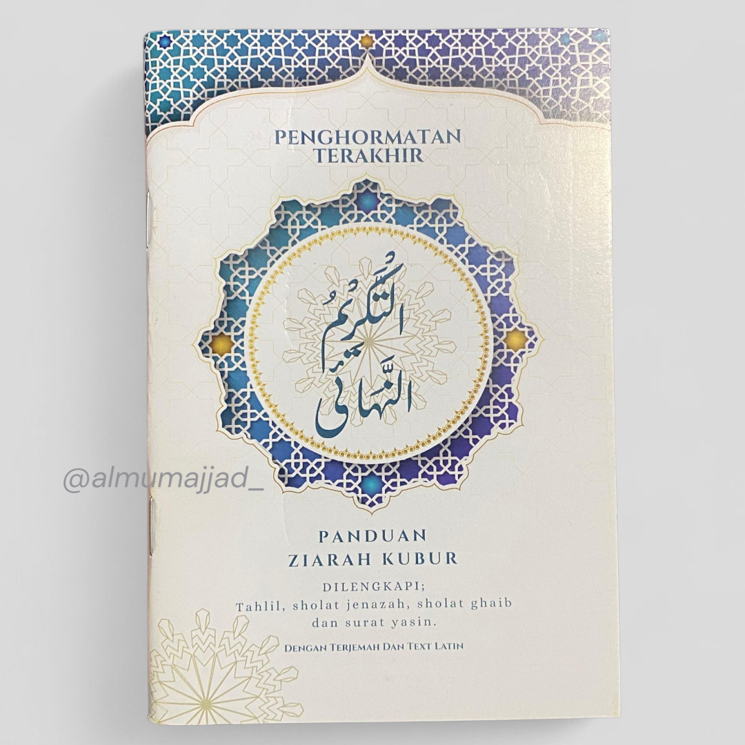 Buku Ziarah Kubur & Tahlil Lengkap dengan teks latin & terjemaah B. Indonesia