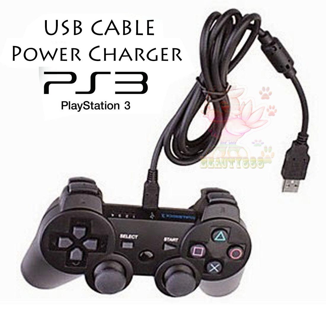 USB Cable Charging PlayStation PS 3 Controller Video Games Approx 3 Meter / Kabel Data Stik Ps 3 Kabel Micro USB / Kabel Charger Stik Ps3 Kabel USB Kabel Cas Stik Ps3 Ori / Kabel Usb ps3 / Casan Stik Ps3