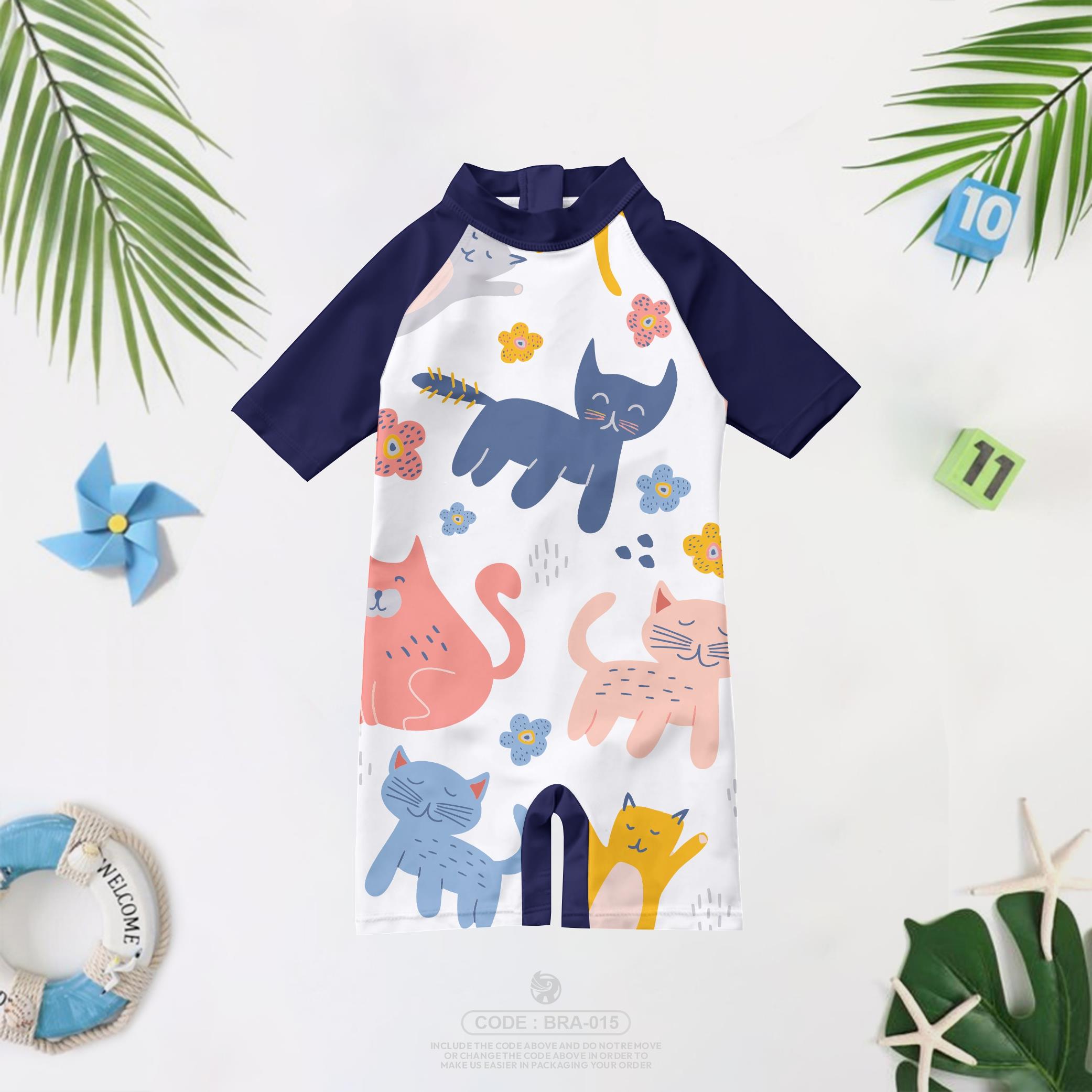 Swimsuit Renang Anak Baju Renang Anak Laki Laki Perempuan 1 - 8 Tahun