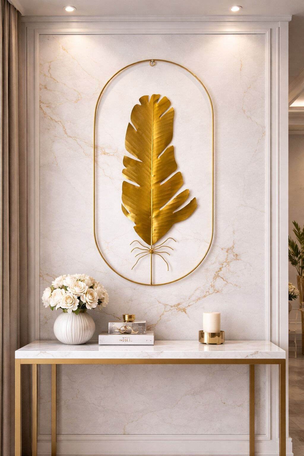 Hiasan Dinding/Walldecoration living room ornament modern bahan besi