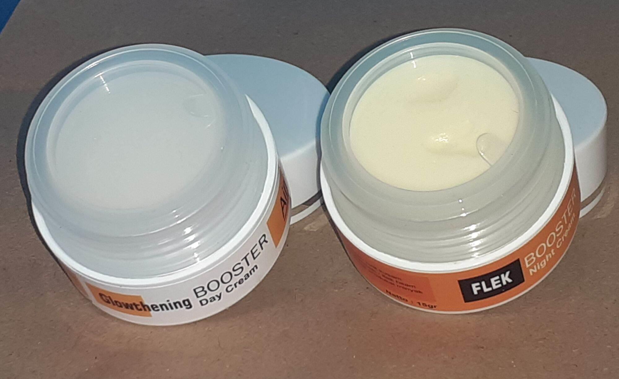 PAKET SIANG MALAM BOOSTER NIGHT CREAM KHUSUS FLEK