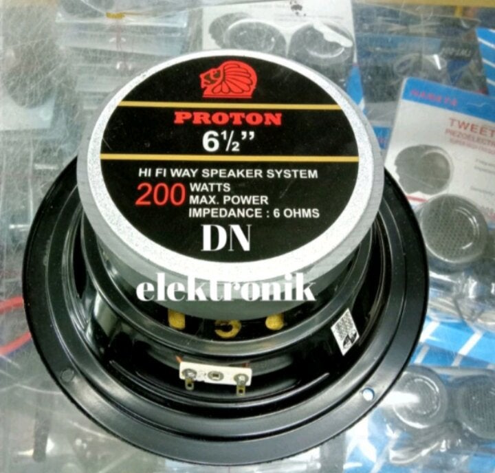 Terlaris speaker Proton 65 inch woofer magnet besar