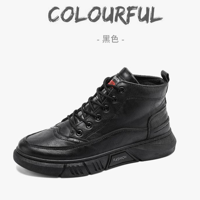 MOONSITE Sepatu Sneakers Pria JON Sepatu Boot Sepatu Sekolah Sepatu Kantor Kerja Sepatu Dinas Import