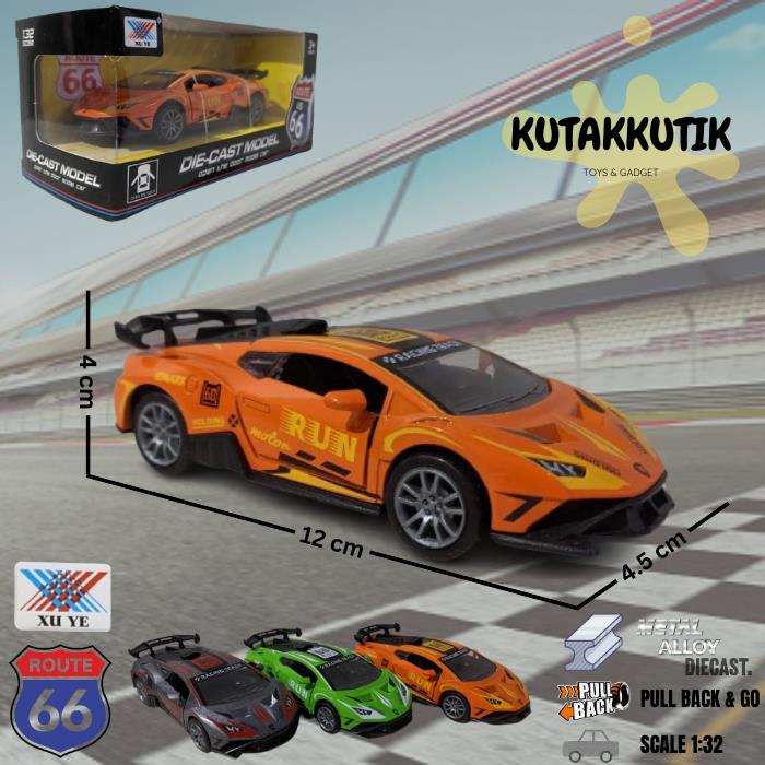 Mainan Anak Mobil Balap Sport Racing Supercar BMW M4 Racing Team Pull Back Action