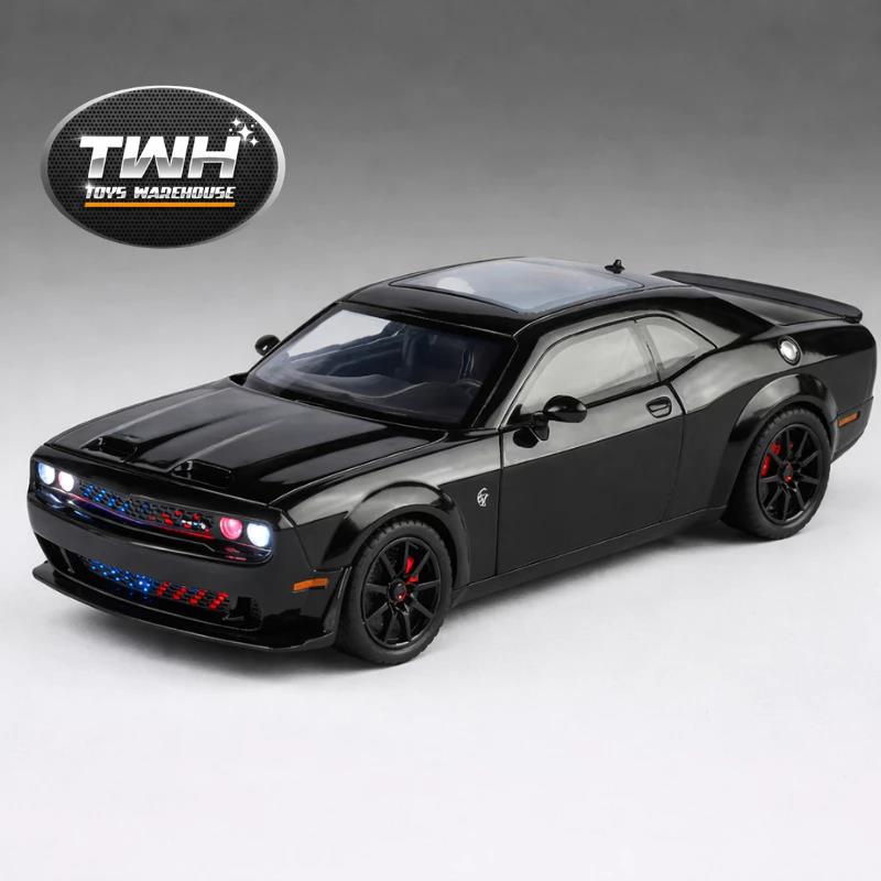 TWH DIECAST DODGE CHALLENGER SRT HELLCAT REDEYE WIDEBODY SKALA 1:32 MOBIL TERBARU SULTAN ANDARA