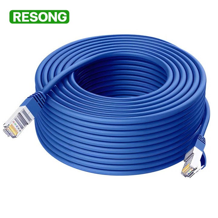 Resong 50M 40M 30M 20M Kabel LAN Wifi UTP Cat5 RJ45 /Kabel UTP 50 Meter Pabrikan High Quality Multifungsi/Internet / Ethernet Cable Siap Pakai