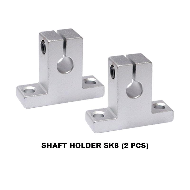 EELIC SHH-B0098 isi 2 pcs Shaft holder sk8 dudukan besi ball bearing 8 mm rod besi cnc 3d printer