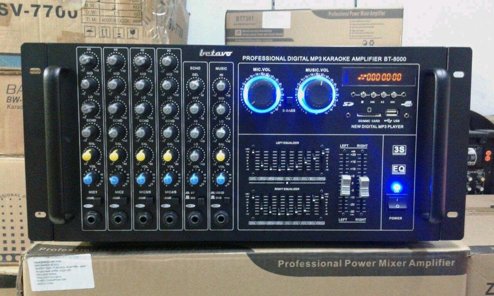 Amplifier Karaoke professional ZX8000 bisa bluetooth 1800 watt