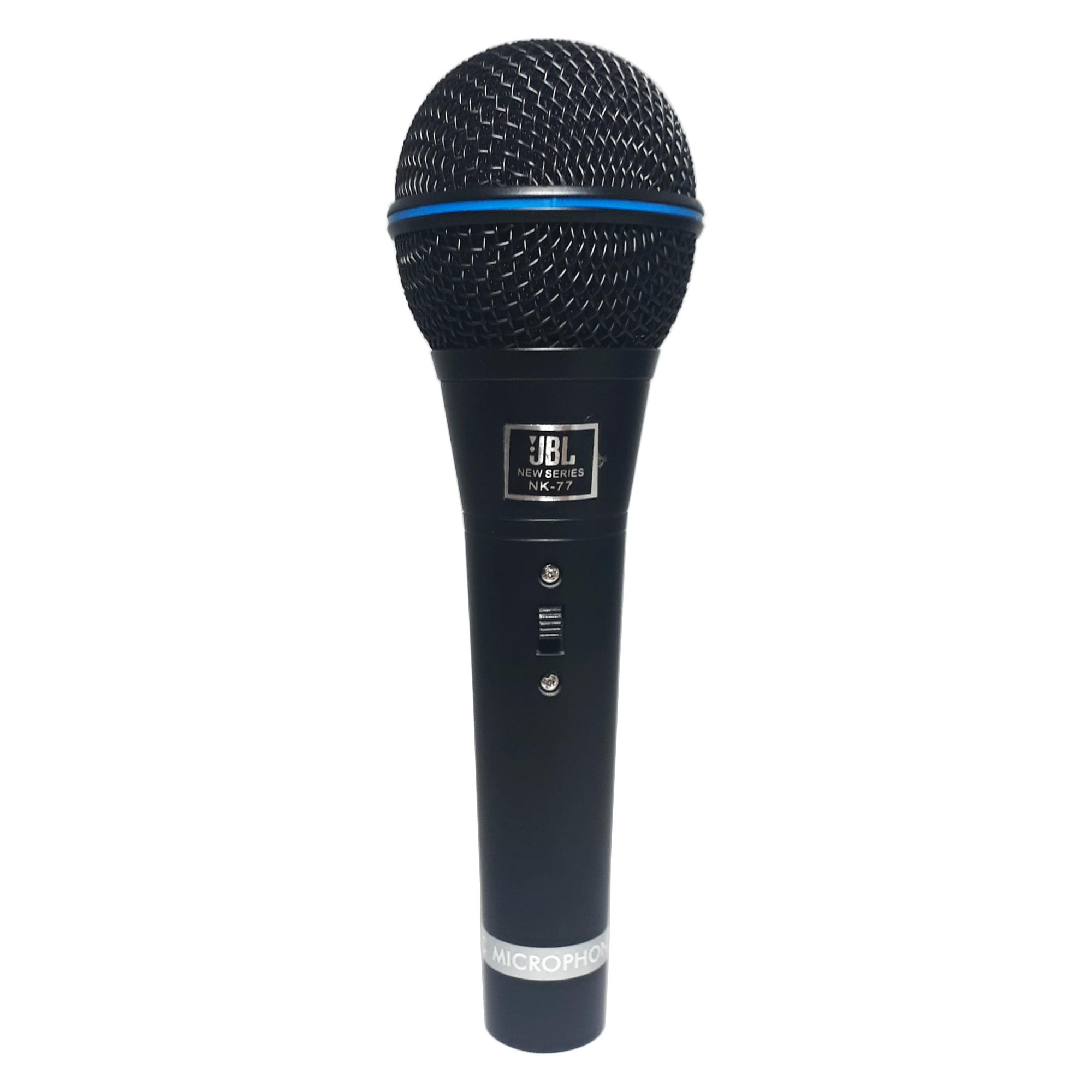 JBL Microphone Kabel NK-77 Mic Karaoke Super Body Besi dilengkapi koper